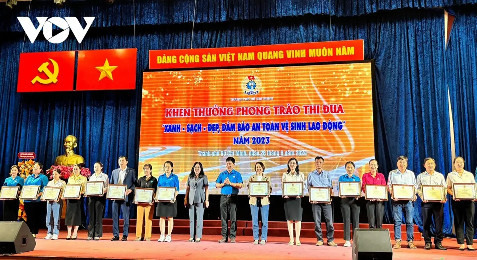Công Đoàn Cityland Vinh Dự Nhận Bằng Khen Về Thành Tích Xuất Sắc Trong Phong Trào Thi Đua: “xanh – Sạch – Đẹp” Đảm Bảo An Toàn Vệ Sinh Lao Động Năm 2023