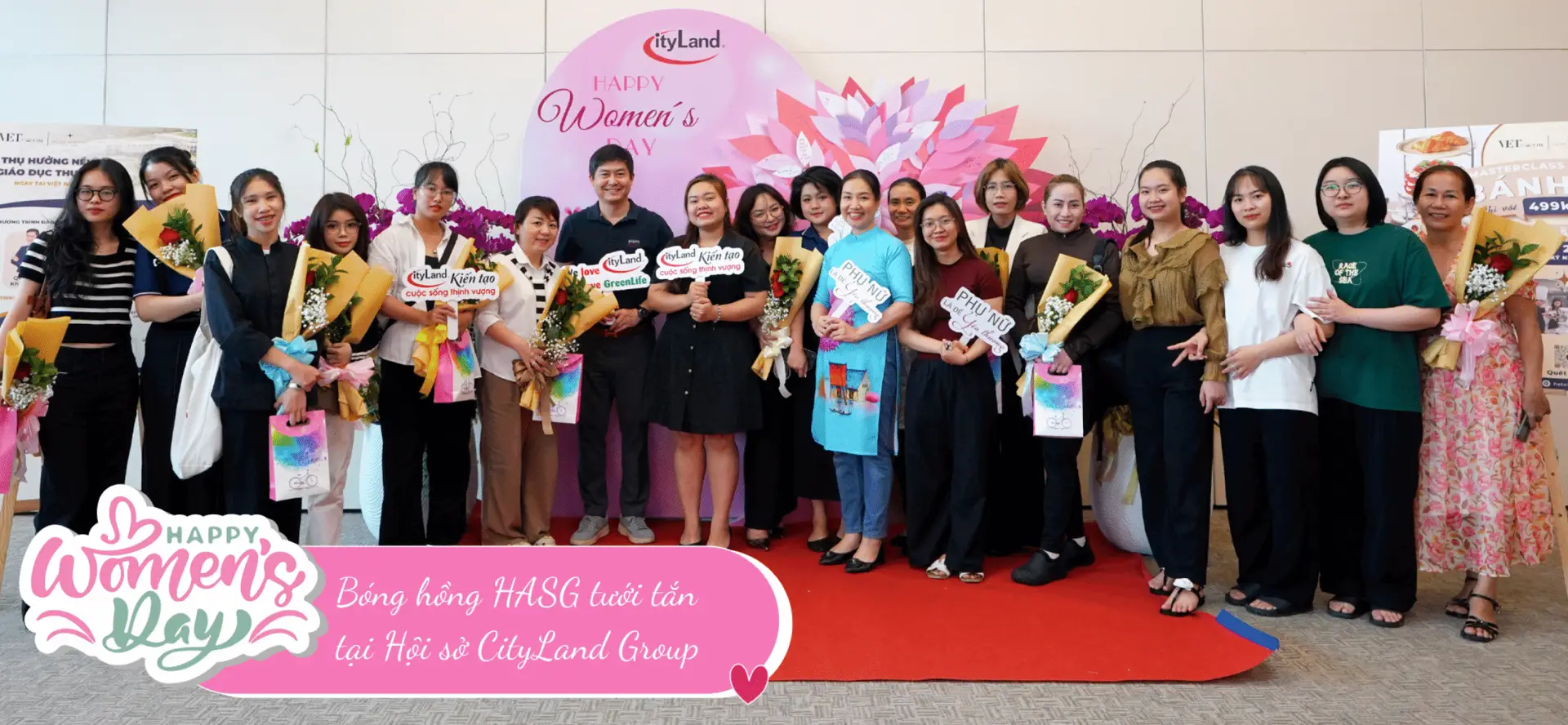 CityLand Group kỷ niệm ngày Quốc tế Phụ nữ 8/3/2025