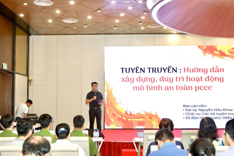 CITYLAND PHỐI HỢP CÙNG CÔNG AN QUẬN GÒ VẤP TỔ CHỨC DIỄN TẬP PHƯƠNG ÁN CHỮA CHÁY VÀ CỨU NẠN, CỨU HỘ NĂM 2023