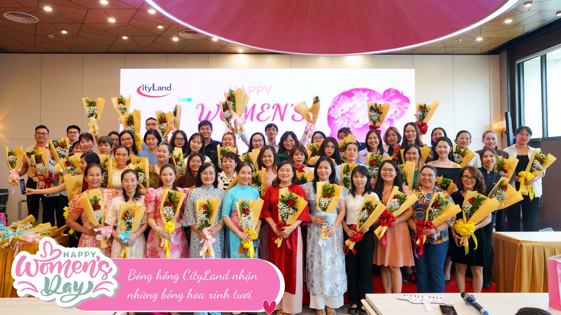 CITYLAND GROUP KỶ NIỆM NGÀY QUỐC TẾ PHỤ NỮ 8/3